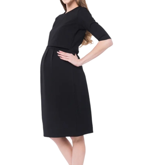 Nom Maternity Dresses & Skirts - Nom Maternity Valentina Ponte Knit Maternity/Nursing...Size Small